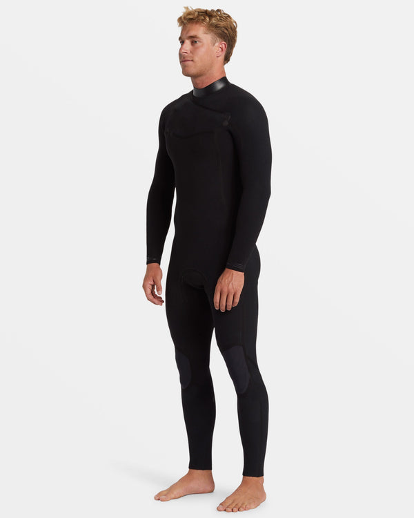 Billabong 4/3mm Revolution Natural Upcycler GBS Chest Zip Wetsuit - Black