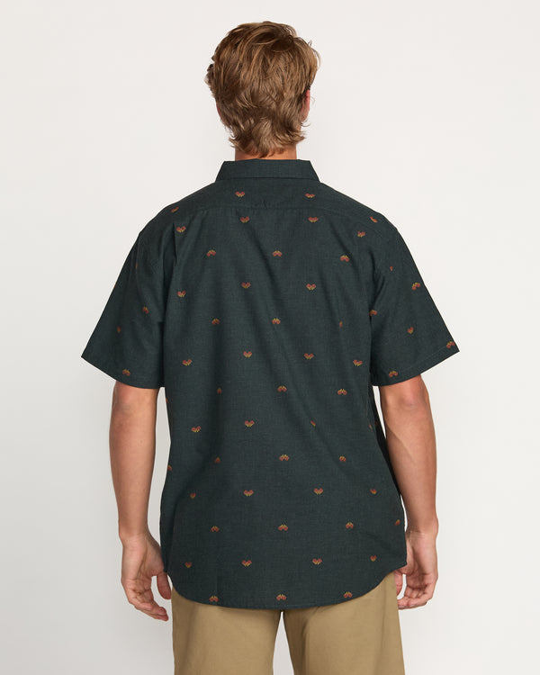 Billabong All Day Jacquard Short Sleeve Shirt - Stealth