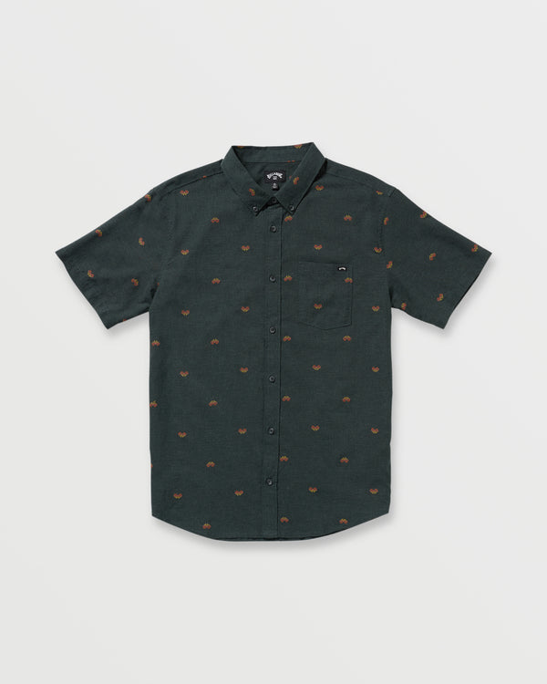 Billabong All Day Jacquard Short Sleeve Shirt - Stealth