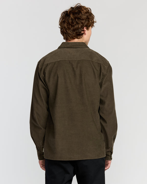 Billabong Austin Garage Long Sleeve Shirt - Chocolate