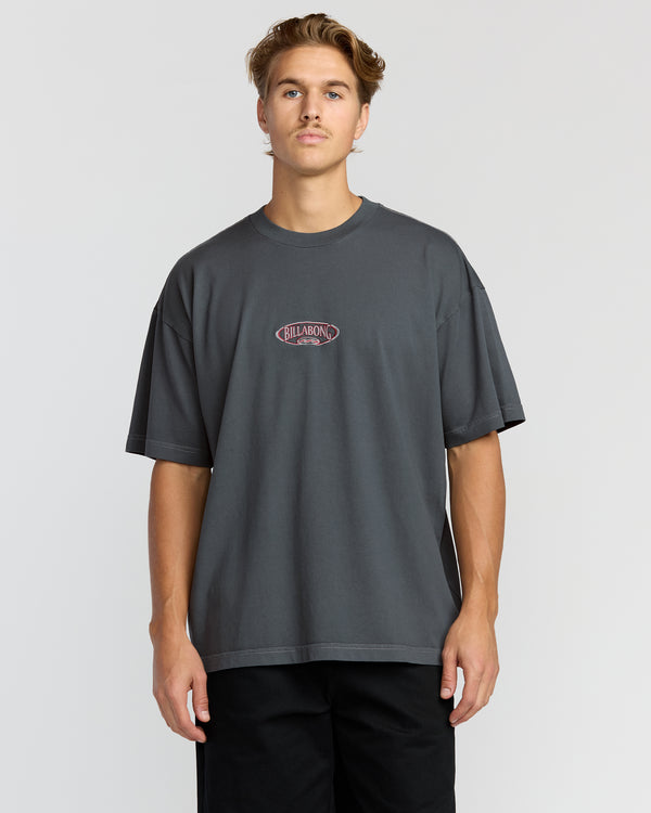 billabong Bad Dog OG Short Sleeve T-Shirt - Midnight Blue