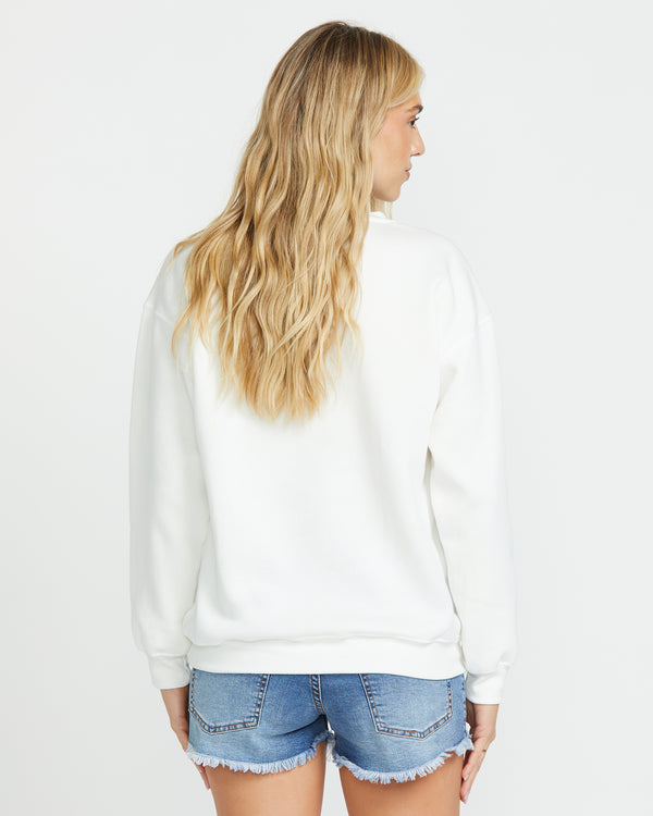 Billabong Balanced Out Crew Sweatshirt - Salt Crystal