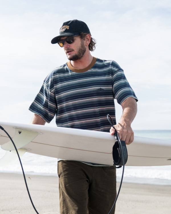 billabong Baxter Short Sleeve T-Shirt - Midnight Blue