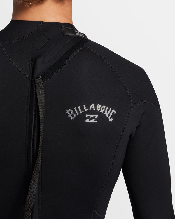 Billabong 3/2mm Foil GBS Back Zip Wetsuit - Black