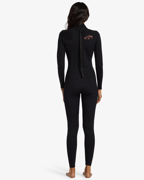 Billabong 3/2mm Foil GBS Back Zip Wetsuit - Black
