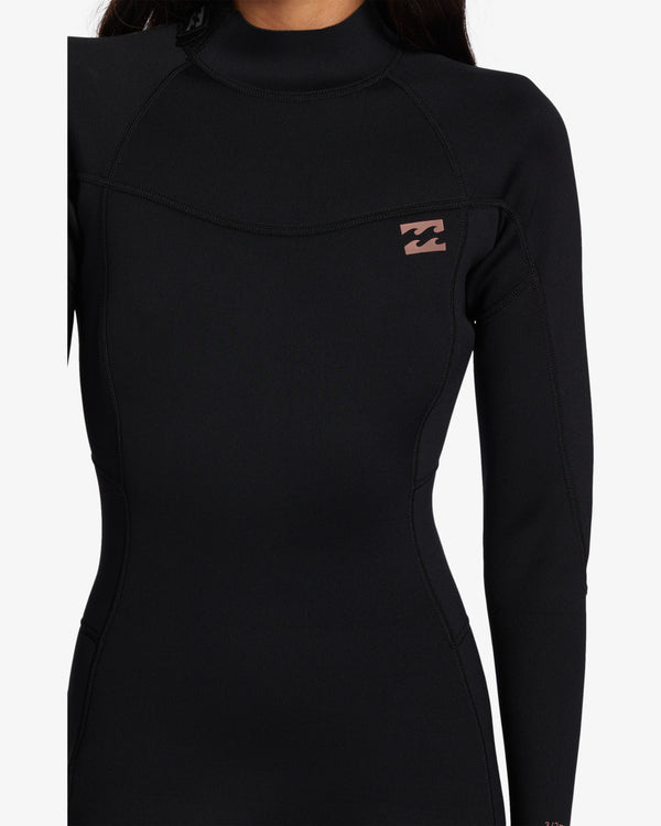 Billabong 4/3mm Foil GBS Back Zip Wetsuit - Black