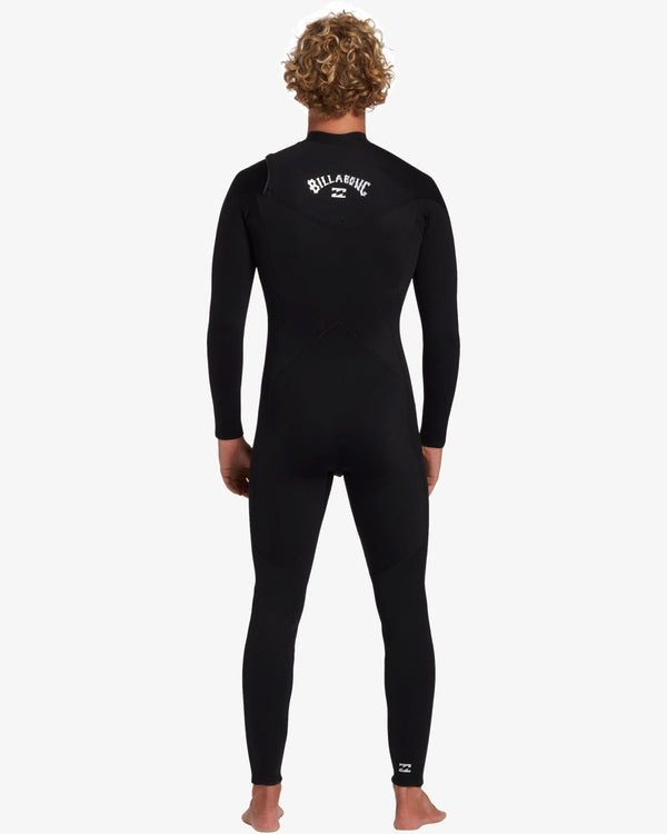Billabong 4/3mm Foil GBS Chest Zip Wetsuit - Black