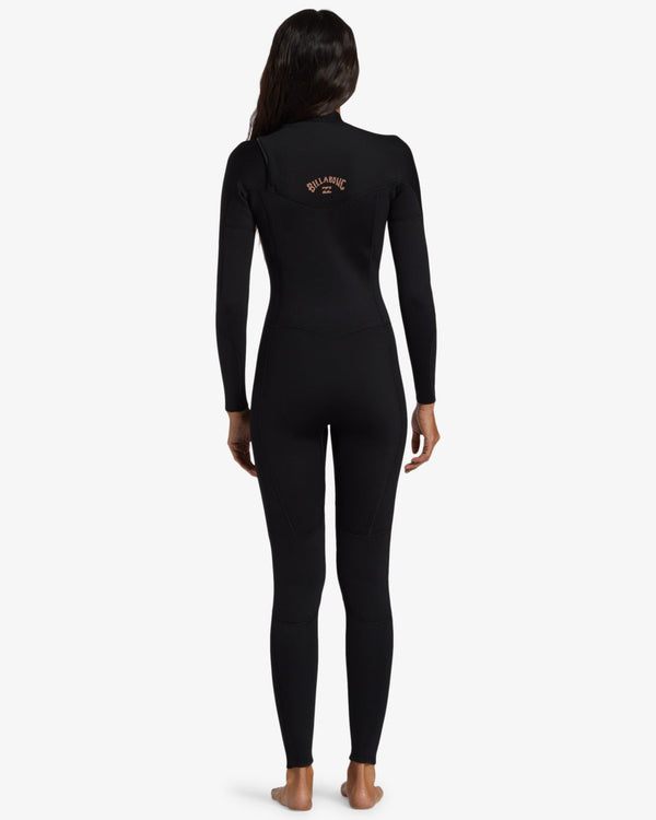 Billabong 4/3mm Foil GBS Chest Zip Wetsuit - Black