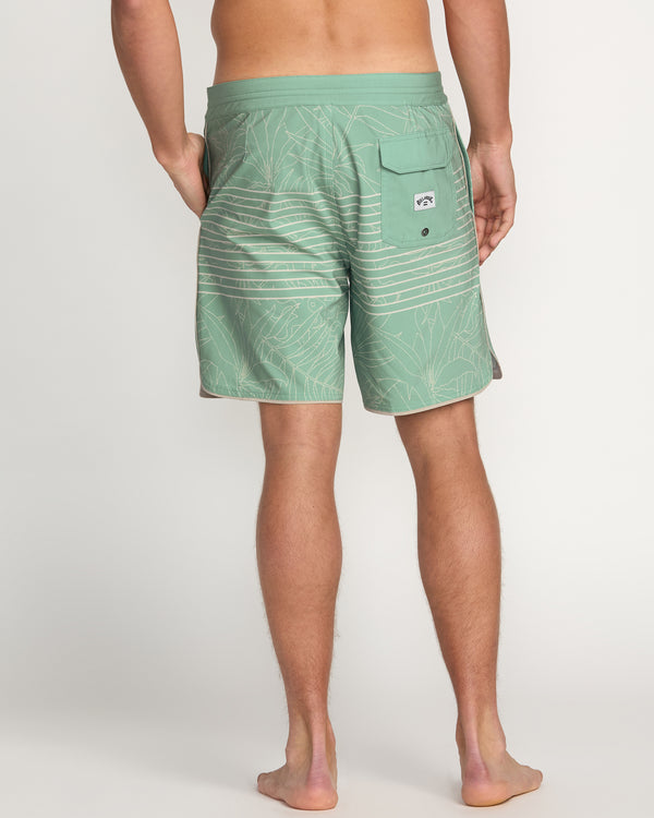 Billabong 73 Lo Tide 18" Boardshorts - Mist Green