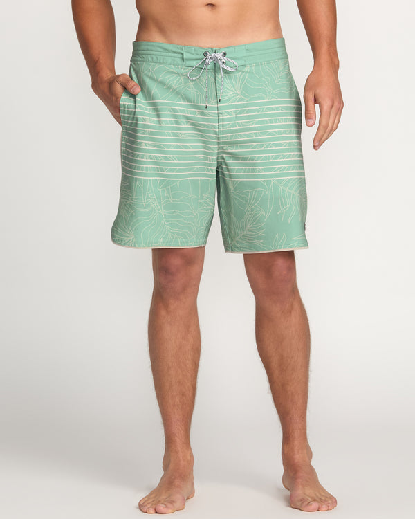 billabong 73 Lo Tide 18" Boardshorts - Mist Green