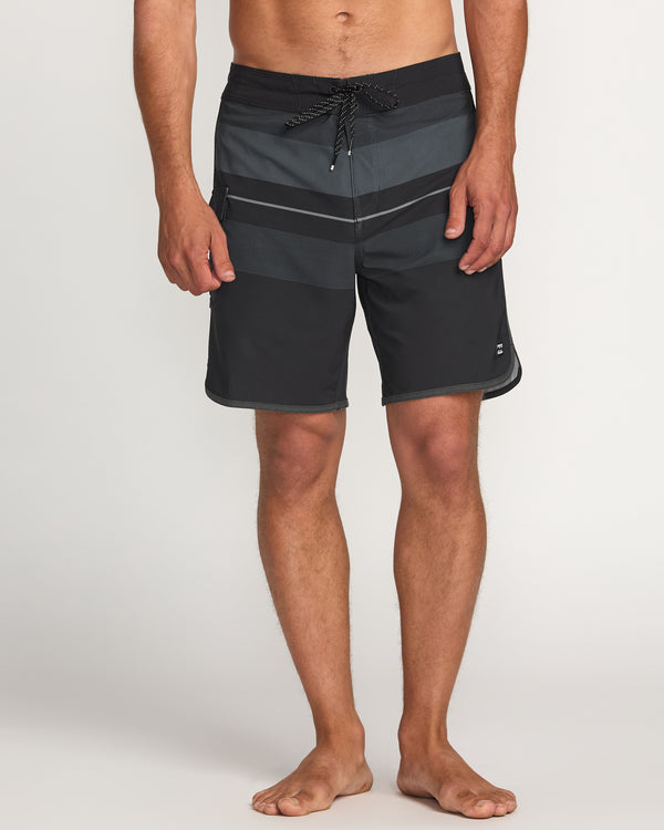 billabong 73 Pro Performance 18" Boardshorts - Black