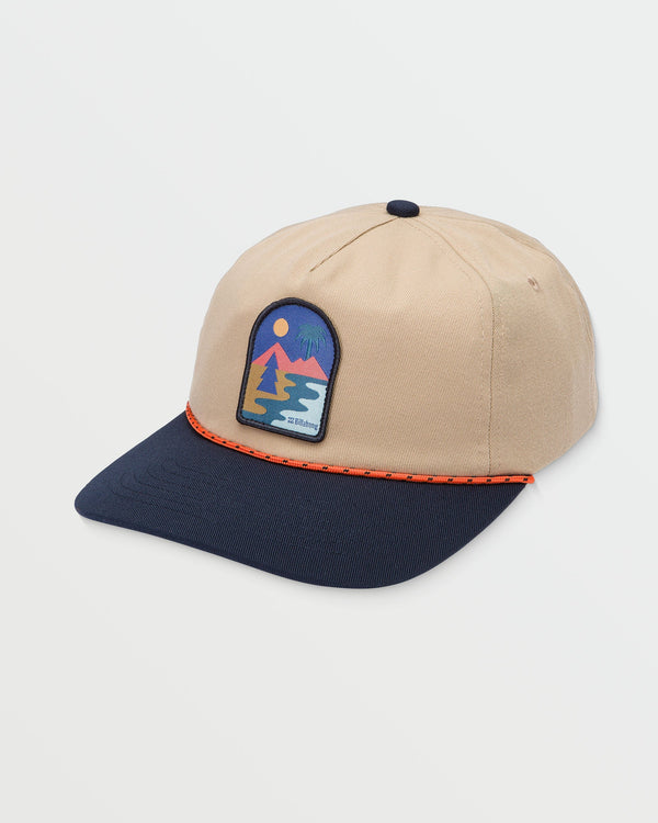 billabong A/Div Strapback Hat - Navy/Khaki