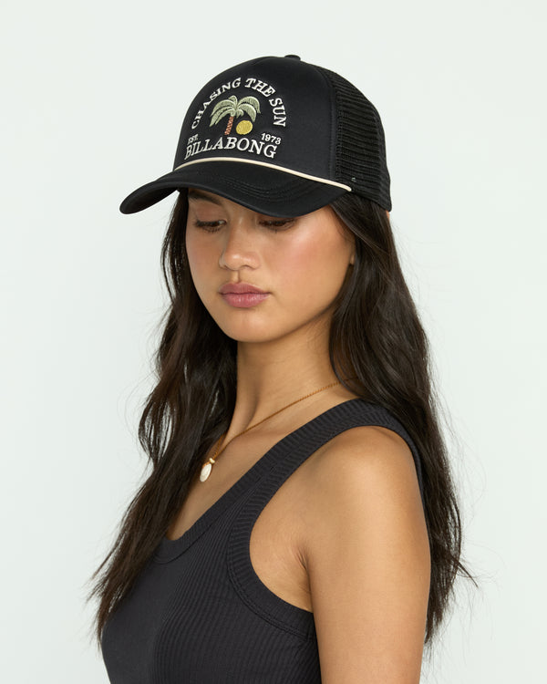 billabong Across Waves Hat - Off Black