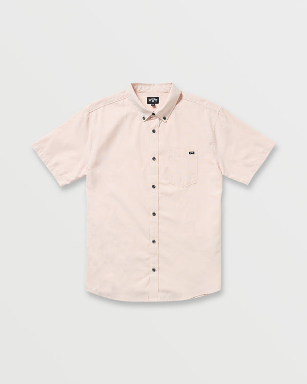 Billabong All Day Short Sleeve Shirt - Coral Haze