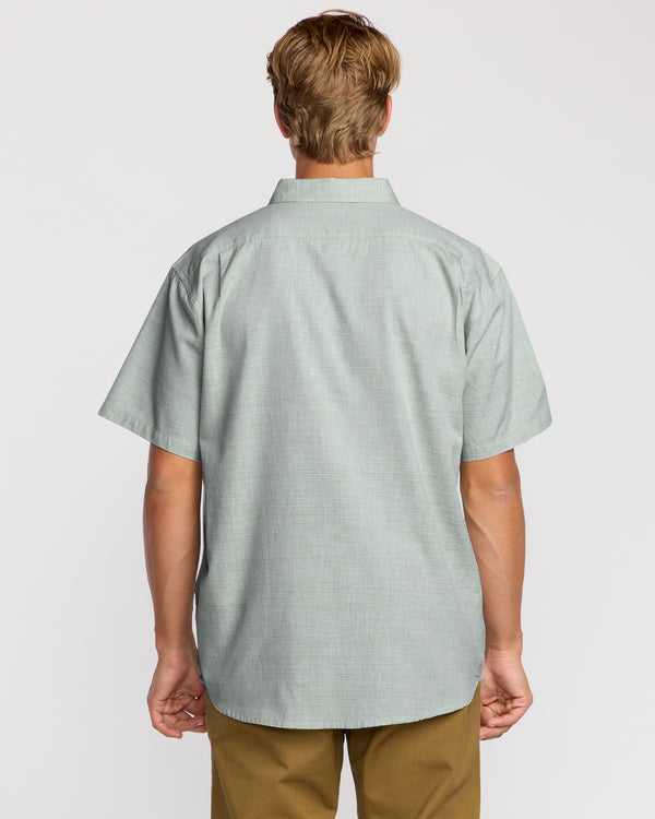 Billabong All Day Short Sleeve Shirt - Sage Green
