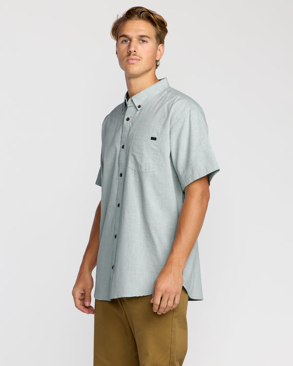 Billabong All Day Short Sleeve Shirt - Sage Green