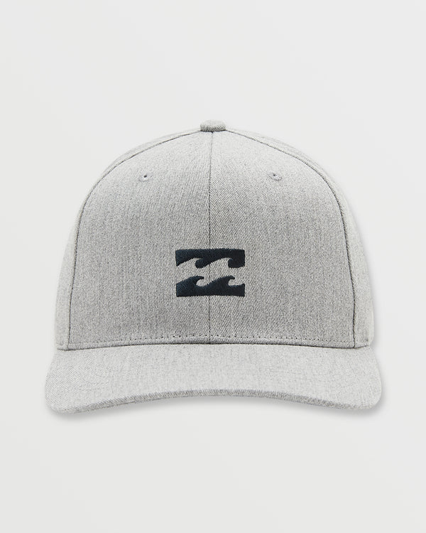 billabong All Day Snapback Hat - Gray Heather