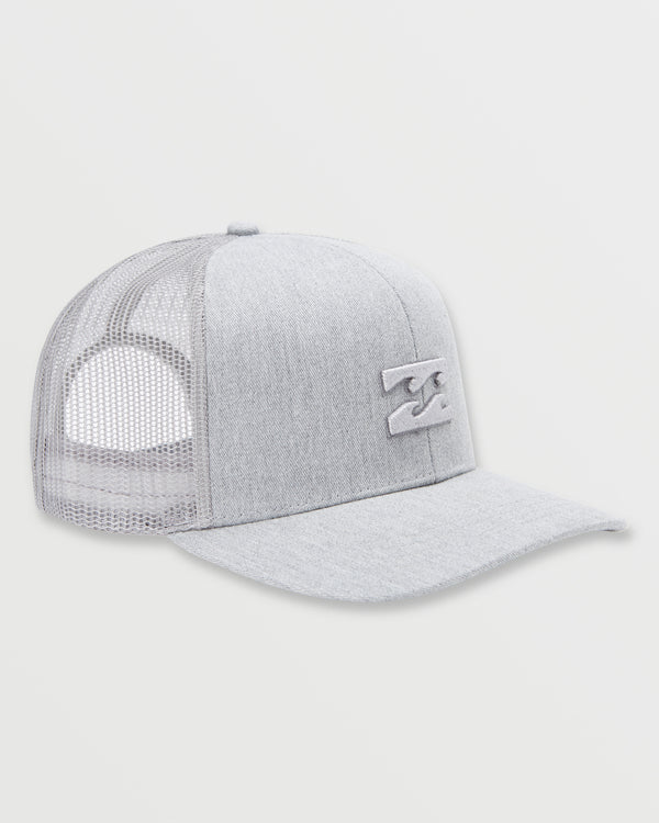 Billabong All Day Trucker Hat - Gray Heather