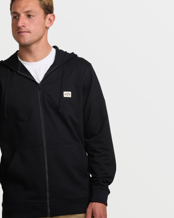Billabong All Day Zip Sweatshirt - Black