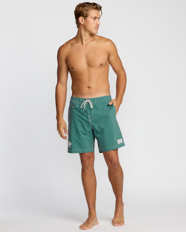 Billabong Austin Garage Lo Tides Boardshorts - Teal