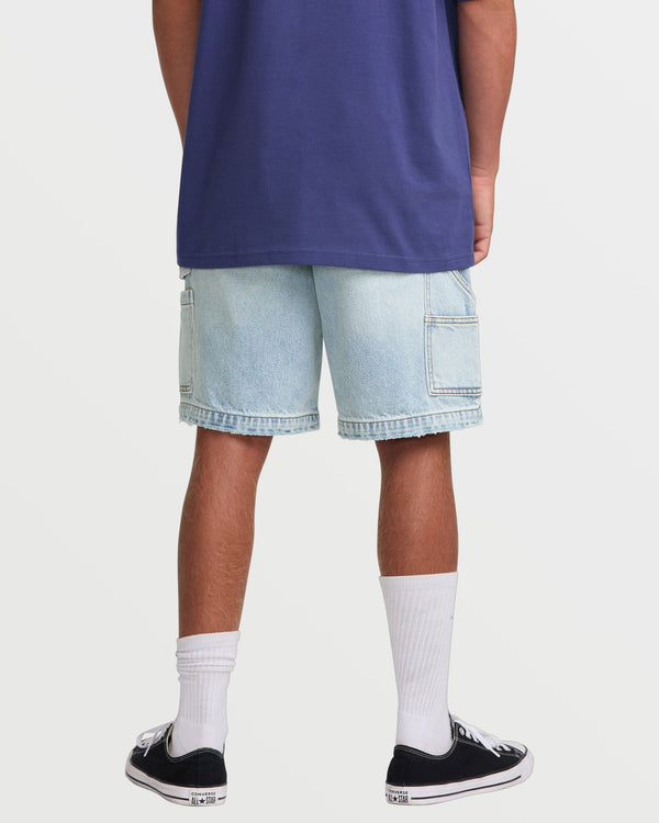 Billabong Bad Dog 21" Shorts - Bleached Aqua