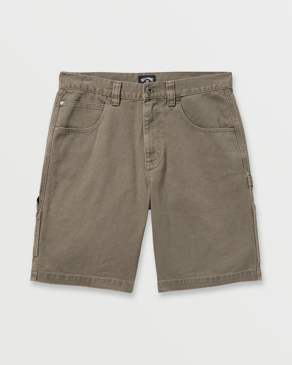 Billabong Bad Dog 21" Workwear Shorts - Brown