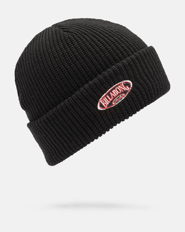 billabong Bad Dog Beanie - Black