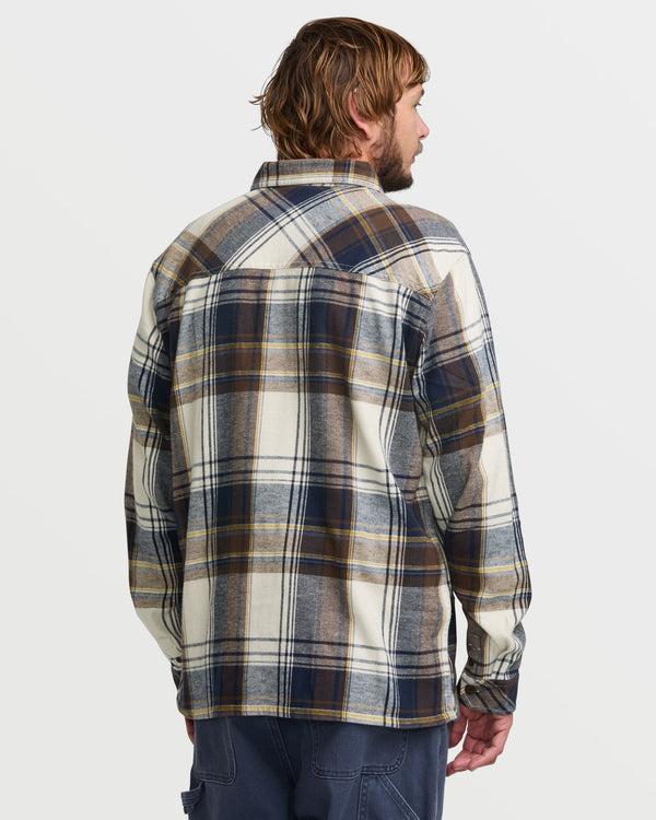 Billabong Bad Dog Flannel Shirt - Silver