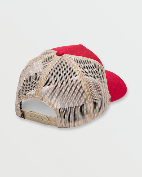 Billabong Bad Dog Trucker Hat - Burnt Red