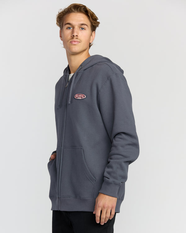 Billabong Bad Dog Zip Sweatshirt - Midnight Blue