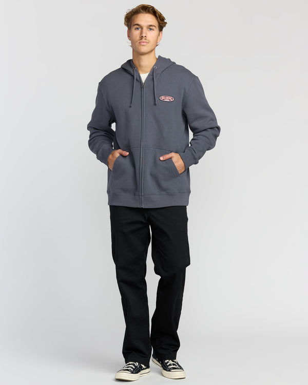 Billabong Bad Dog Zip Sweatshirt - Midnight Blue