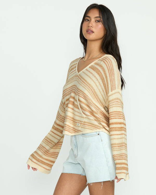 Billabong Baja Beach Sweater - Biscuit