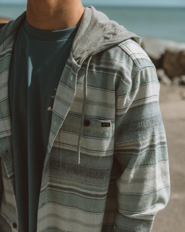 Billabong Baja Long Sleeve Flannel Shirt - Oatmeal
