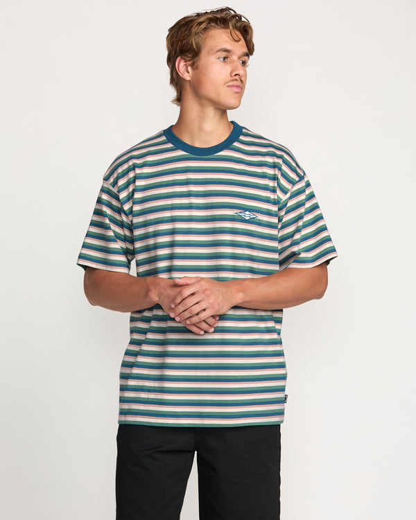 billabong Baxter Tee - Deep Blue