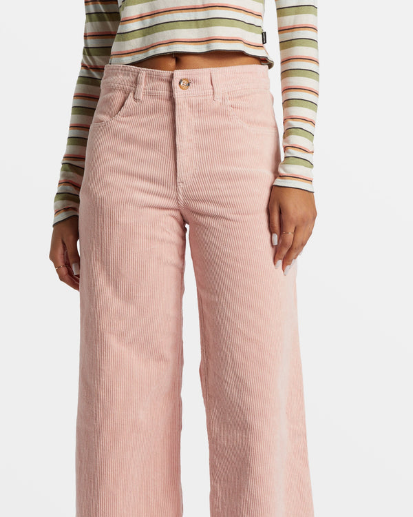 Billabong Be Free Corduroy Pants - Dusty Peach