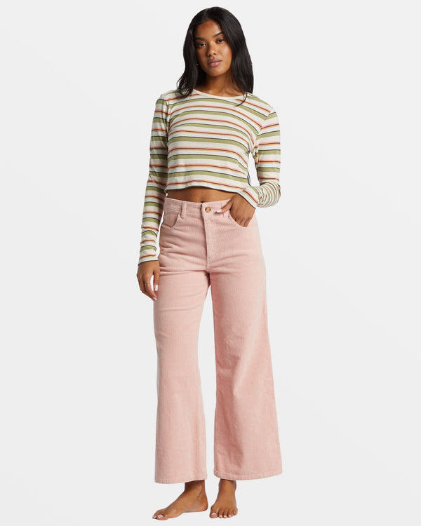 billabong Be Free Corduroy Pants - Dusty Peach