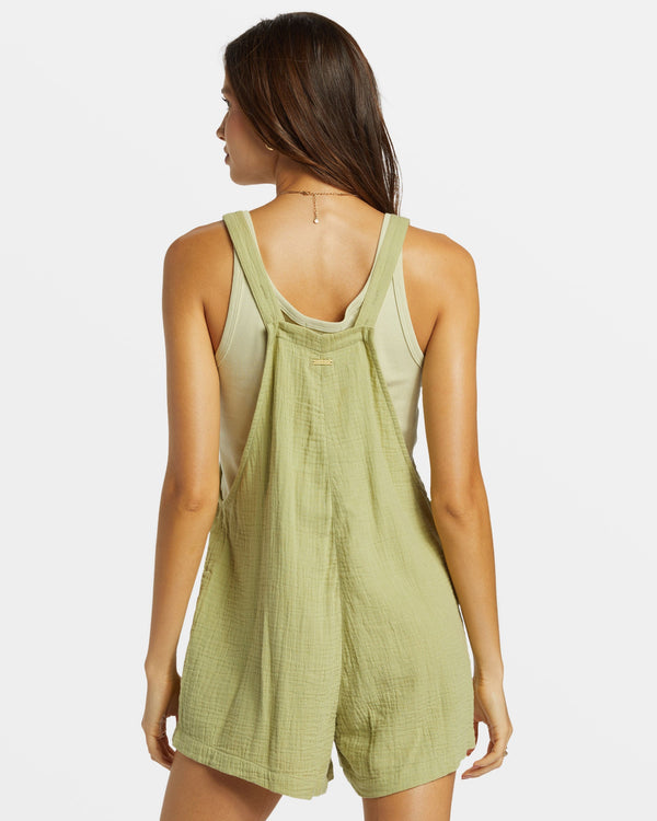 Billabong Beach Crush Romper - Avocado