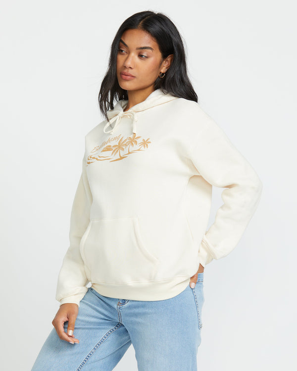 Billabong Beach Tropics Po Hoodie - Whitecap