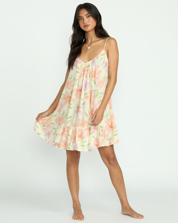 Billabong Beach Vibes Print Cover-Up - Butter