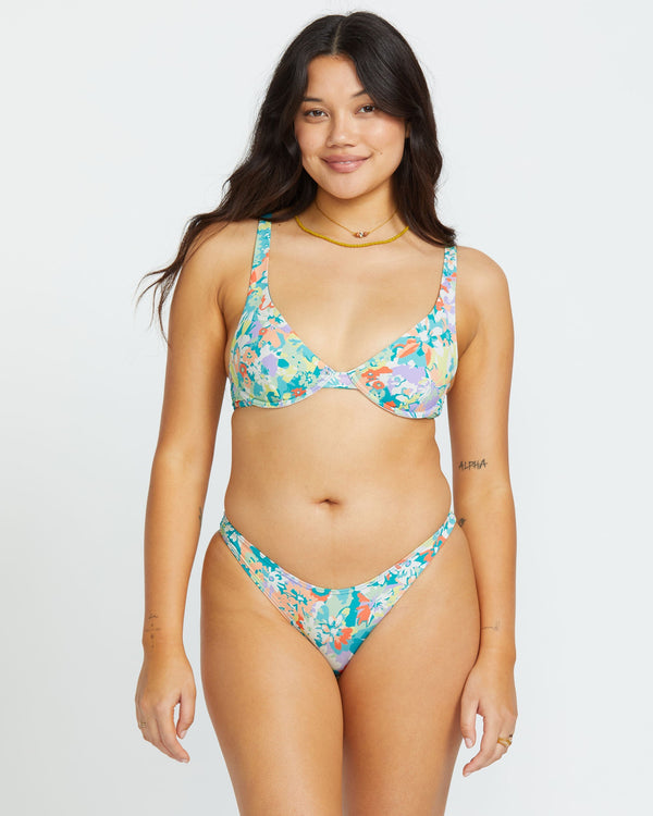 Billabong Bella Costa Hike Bikini Bottom - Multi