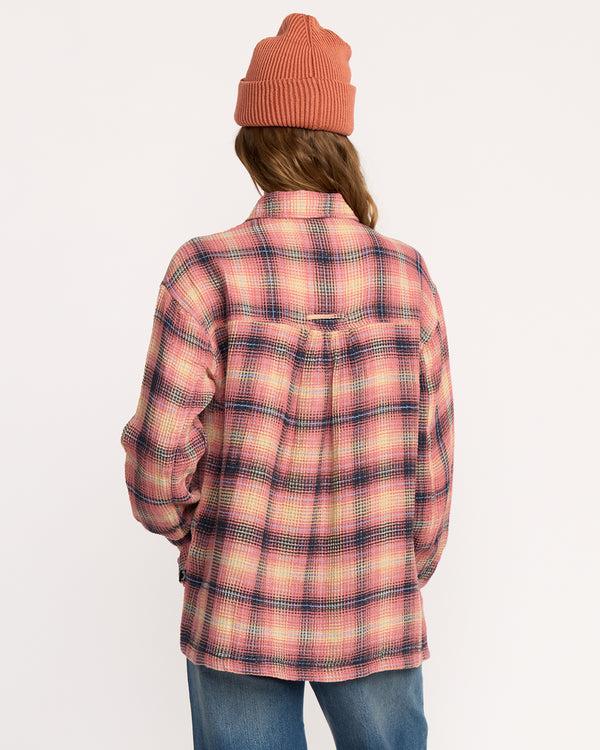 Billabong Big Bear Long Sleeve Shirt - Mountain Rose