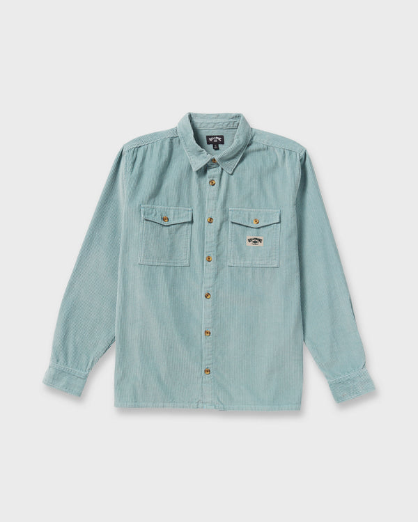 Billabong Bong Days Long Sleeve Shirt - Washed Blue