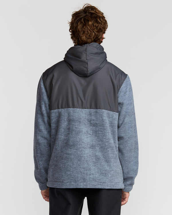 Billabong Boundary Lite Zip Sweatshirt - Steel Blue