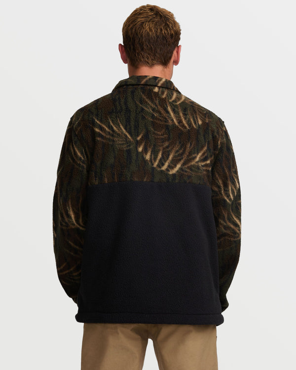Billabong Boundary Mock Sweatshirt - Camo