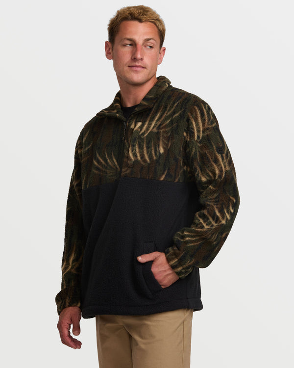 Billabong Boundary Mock Sweatshirt - Camo
