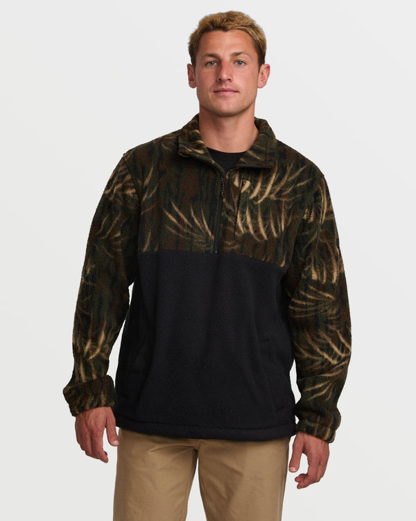 billabong Boundary Mock Sweatshirt - Camo