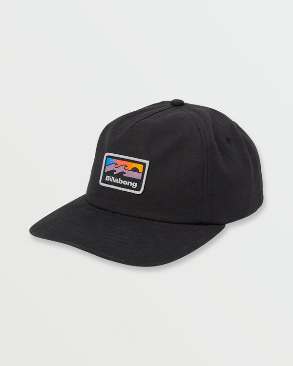billabong Breakdown Snapback Hat - Black