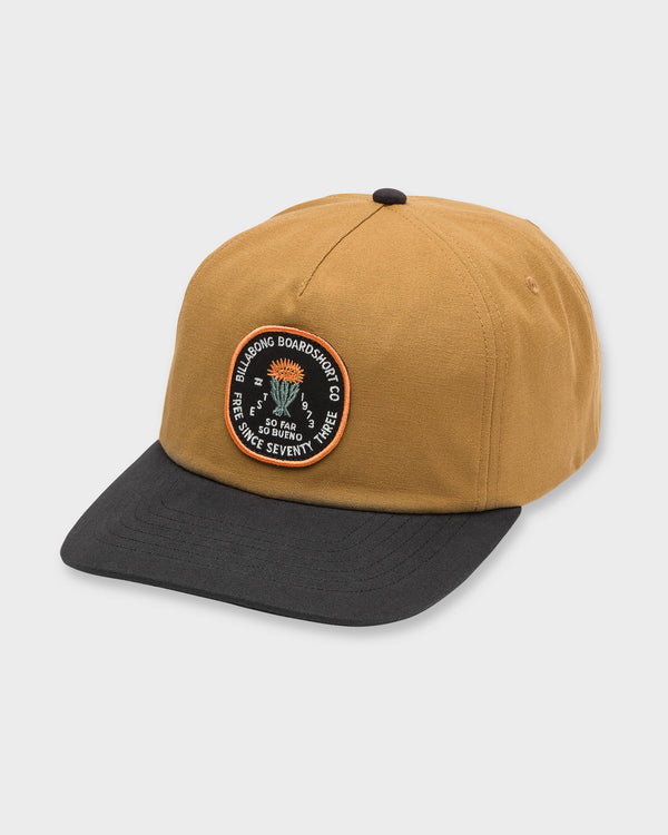 billabong Breakdown Snapback Hat - Tobacco