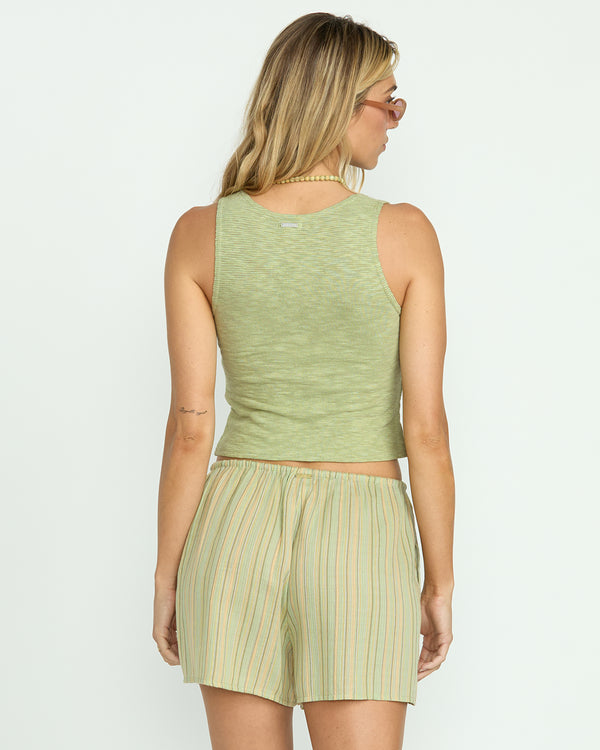 Billabong Bren Knit Vest - Pistachio