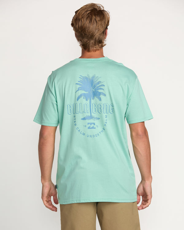 Billabong Calm Palm Premium Tee - Bermuda